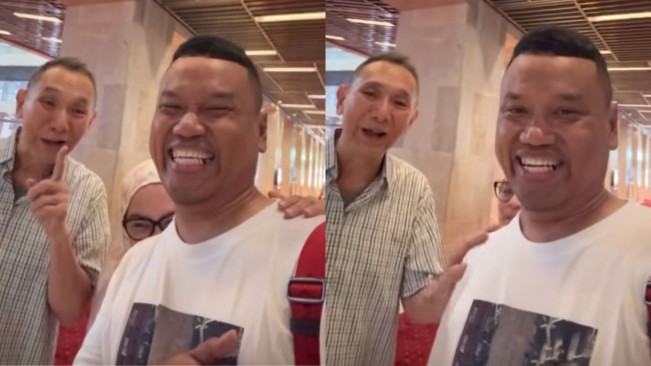 Uya Kuya Bertemu Jusuf Hamka di Masjid Istiqlal (instagram)